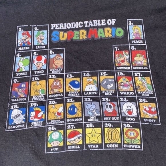 Nintendo black longsleeve T-shirt size small - Picture 4 of 7